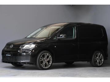 Zakelijke lease - Volkswagen Caddy Cargo 1.5 TSI N-EDITION, Automaat, Stof, Gebruikt, Zwart