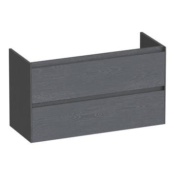 Brauer Inspire - Onderkast Ondiep - 100 cm - met 2 Softclose, Ophalen of Verzenden, Nieuw