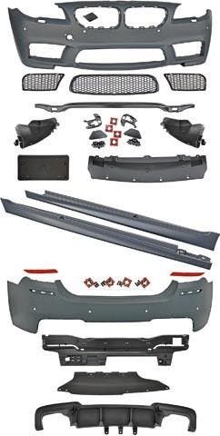 Bumperset M5 Look BMW 5 Serie Type F10 Vanaf 2010, Ophalen of Verzenden, Nieuw