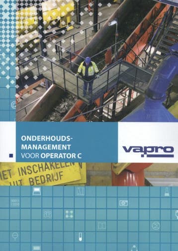 Onderhoudsmanagement voor operator c 830314 9789053011423, Boeken, Verzenden, Zo goed als nieuw