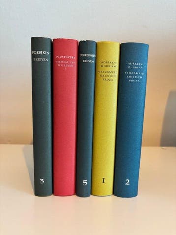 Van Oorschot; Poesjkin; Paustovski; Toergenjew; Morriën -