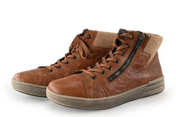 Rieker Veterboots in maat 42 Bruin, Bruin, Verzenden, Overige typen, Zo goed als nieuw