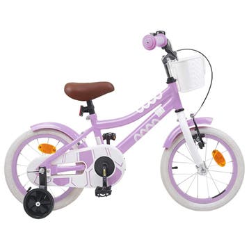 vidaXL Kinderfiets 16 Inch voor 4-6 jaar oud Paars, Verzenden, Nieuw