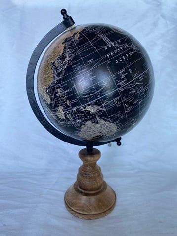 Globe - 36 cm de alto - Vintage - 1990-2000