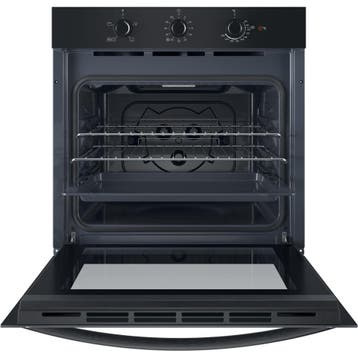 Indesit Inbouw Oven IO-232H-B-UK 60cm Click&Clean - Zwart, Ophalen of Verzenden, Nieuw