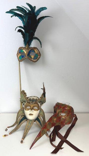 Carnavalsmasker (3) - Italië - 2000-2010 - Maskers
