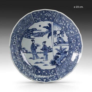 Bord - Xi Xiang Ji decor uit Romance of the western