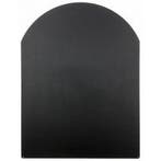 Vloerplaat zwart staal voor kachel, 600x800mm, Ophalen of Verzenden, Nieuw