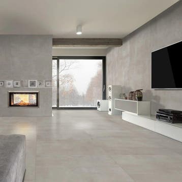 Vloertegel/Wandtegel Grespania Mercury Grijs Betonlook 30x60, 60 cm of meer, Keramiek, Nieuw, Ophalen of Verzenden