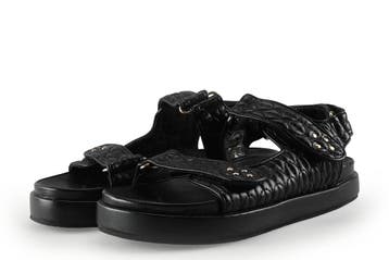Sacha Sandalen in maat 39 Zwart, Verzenden, Zwart, Sandalen of Muiltjes, Zo goed als nieuw