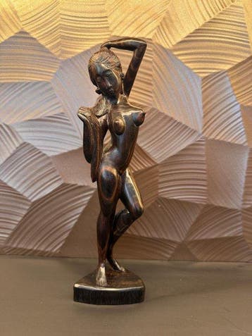 sculptuur, Sculpture bois - 31 cm - Coromandel - 1930