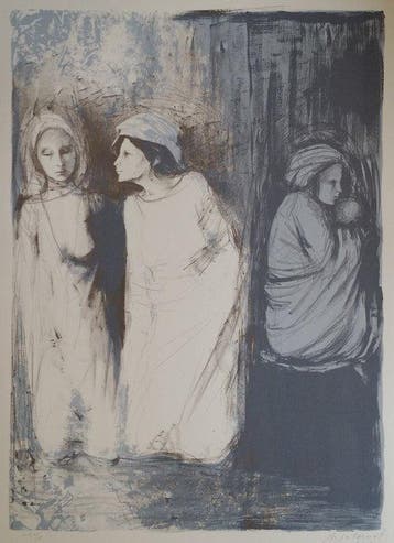 Montserrat Gudiol (1933-2015) - Lithograph, Antiek en Kunst