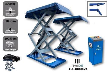 3T Hefbrug Schaarbrug Schaarhefbrug H=190.5 cm  TOPKWALITEIT, Auto diversen, Nieuw