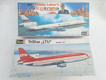 Revell 1:144 - Passagiersvliegtuig (2) - Lockheed Tristar, Antiek en Kunst