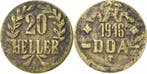 20 Heller 1916 Tabora, Postzegels en Munten, Munten | Europa | Niet-Euromunten, Verzenden
