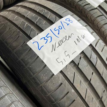 2 x Nexen 235-50-18 101WZomerbanden 5,5mm, 18 inch, Gebruikt, Ophalen of Verzenden, 235 mm
