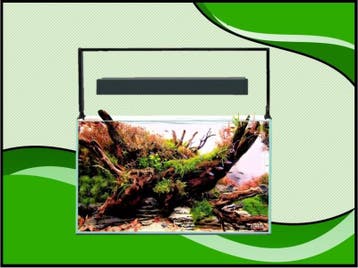 Osaka Ultrascape zwart 90x60x45cm aquarium + 4x LED verlicht, Verzenden, Nieuw, Verlichting of Verwarming