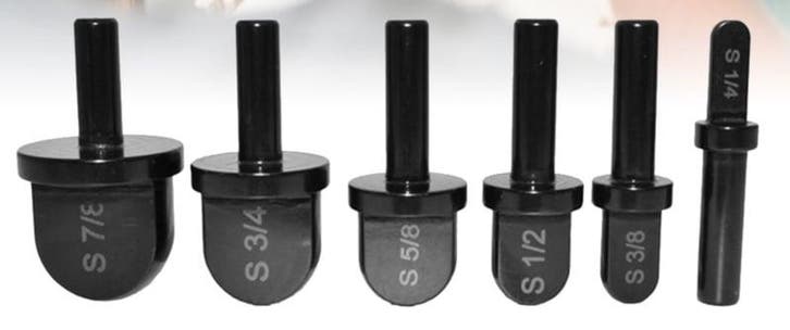 Optromp-bit set leiding optrompers 7/8, 3/4, 5/8, 1/2, 3/..., Auto-onderdelen, Airco en Verwarming, Nieuw, Verzenden