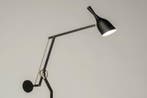 Rietveld Vloerlampen - Zwart, Staalgrijs - Staal, Metaal, Al, Verzenden, Nieuw