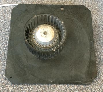 Gereviseerde ruilmotorplaat Rucon MVS-7/14P ventilatiebox., Doe-het-zelf en Verbouw, Ventilatie en Afzuiging, Ophalen of Verzenden