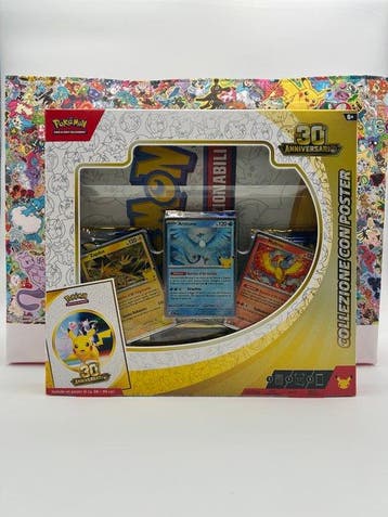 Pokémon - 1 Box - 30th Anniversary poster collection sealed, Nieuw
