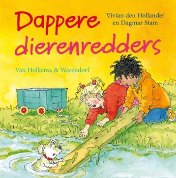 Dappere dierenredders / Lisa en Jimmy - Vivian den Hollander, Verzenden, Zo goed als nieuw, Vivian den Hollander
