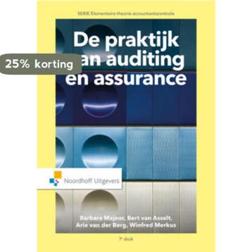 De praktijk van auditing en assurance / Elementaire theorie, Boeken, Verzenden, Gelezen, Barbara Majoor