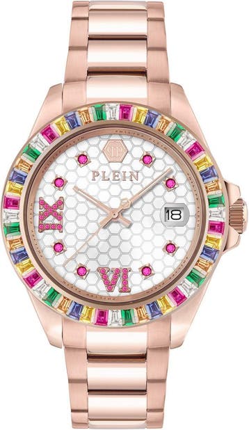 Philipp Plein PW2FA0425 Lady Empire dameshorloge, Overige merken, Staal, Verzenden, Polshorloge