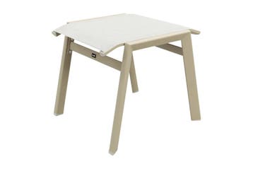 Hartman Napoli voetenbankje voor buiten in Latte, Tuin en Terras, Tuinmeubel-accessoires, Verzenden, Nieuw