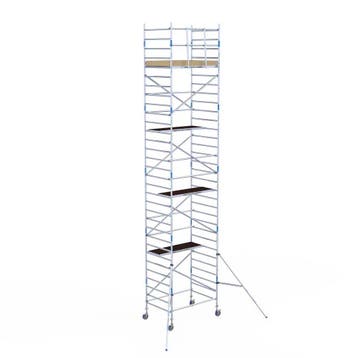 ALX rolsteiger 135 x 10,2m WH met voorloopleuning, Verzenden, Nieuw, Rolsteiger of Kamersteiger, 5 meter of hoger