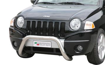 Pushbar | geschikt voor Jeep | Compass 06-11 5d suv. | RVS r, Verzenden