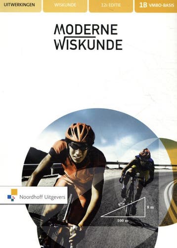 vmbo-basis 1b / Moderne Wiskunde / uitwerkingenboek, Verzenden, Gelezen