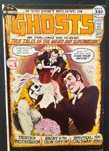 Ghosts 1 - Ghosts - 1 Comic - Eerste druk/1971, Nieuw