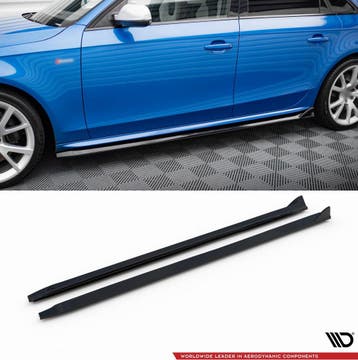 Side skirts Diffuser V.4 voor Audi A4 B8/B8.5 / S4 / S line, Ophalen of Verzenden