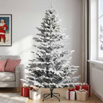 vidaXL Kunstmatige Inklapbare Kerstboom 210 cm PE & PVC, Verzenden, Nieuw
