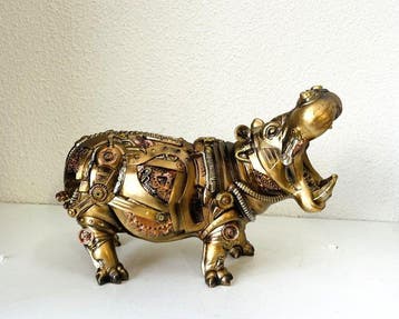 Exclusief S.Buru - sculptuur, Super XXL STATUE-signed-***BIG