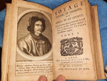 Jacobus Spon; George Wheler - Voyage dItalie, de Dalmatie,