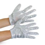 Handschoenen Michael Jackson zilver kind, Hobby en Vrije tijd, Ophalen of Verzenden, Nieuw