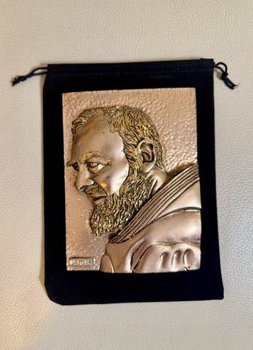 Sint Pio van Pietrelcina (Padre Pio) - Vintage - 925 zilver