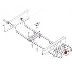 AL-KO Draaiknop M12 EH1 Reservewielhouder, Ophalen of Verzenden, Nieuw