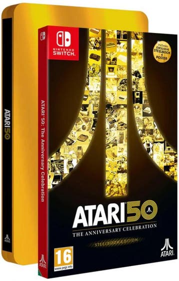 Atari 50 The Anniversary Celebration Steelbook Edition (N..., Verzenden, Gebruikt, Vanaf 12 jaar