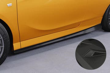 Zijskirts voor Opel Corsa E OPC SS507-M, Verzenden, Nieuw