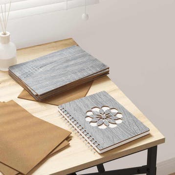 vidaXL Decorpanelen 50 st Grijs Sonoma 21 x 30 x 0,27 cm, Verzenden, Nieuw