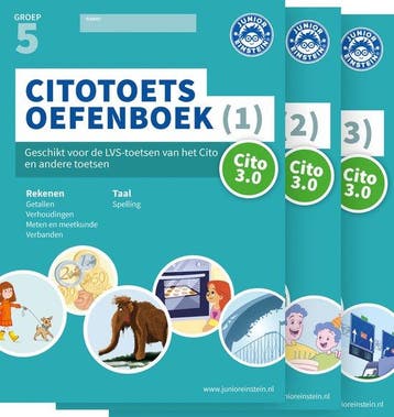 9789493218161 Delen 1, 2 en 3 - Citotoets Oefenboeken dee..., Verzenden, Nieuw