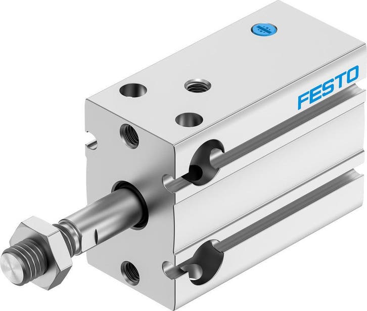 Festo Compacte Cilinder 20mm Boring 10mm Slag Enkelwerkend -, Doe-het-zelf en Verbouw, Gereedschap | Machine-onderdelen en Toebehoren