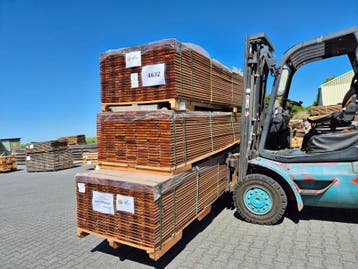 Bangkirai vlonderplanken 21x145mm – €8,55 p/m – partijen, Doe-het-zelf en Verbouw, Hout en Planken, Minder dan 25 mm, Nieuw, Ophalen of Verzenden