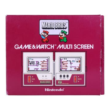 Nintendo Game & Watch Mario Bros. - Multi Screen (MW-56), Spelcomputers en Games, Spelcomputers | Overige, Verzenden, Zo goed als nieuw