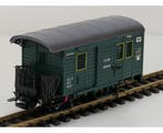 LGB 3019 N Post wagon mit Ihnenbeleuchtung, Metallrader, Gebruikt, Wagon, Ophalen of Verzenden, LGB