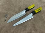Keukenmes - Chefs knife - Professionele Japanse D2-staal, Antiek en Kunst