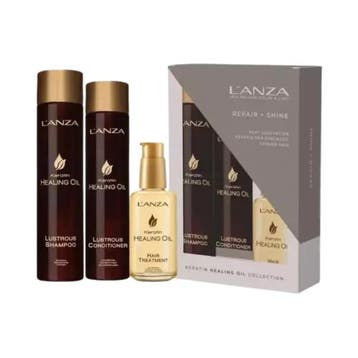 L'Anza Keratin Healing Oil Repair &amp; Shine Set, Verzenden, Nieuw